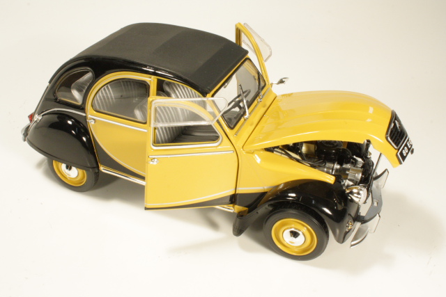 Citroen 2CV Charleston 1982, yellow/black - Click Image to Close