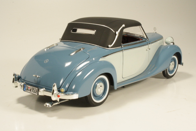 Mercedes 170S Cabriolet A (W136) 1949, sininen/harmaa