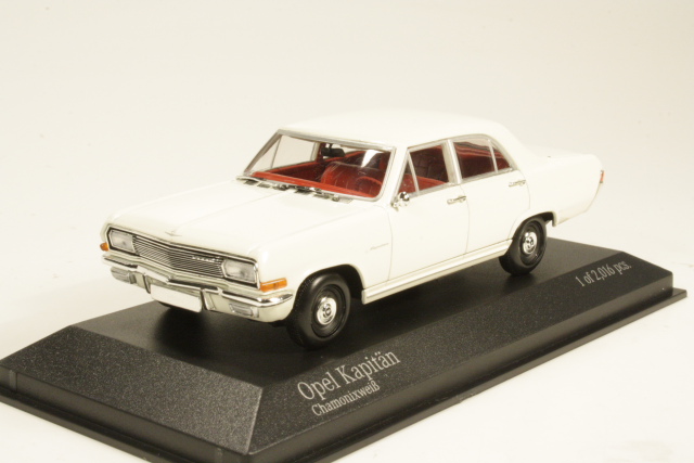 Opel Kapitan 1964, white