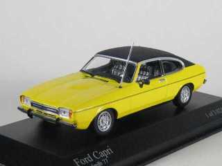 Ford Capri Mk2 1974, keltainen/musta