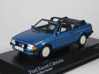 Ford Escort Mk3 Cabriolet 1983, blue