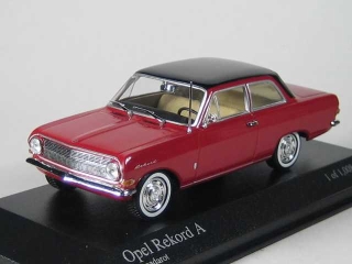 Opel Rekord A 1962, red/black