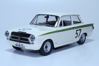 Ford Cortina Lotus Mk1, 1st. Crystal Palace 1964, J.Clark, no.57 - Sulje napsauttamalla kuva