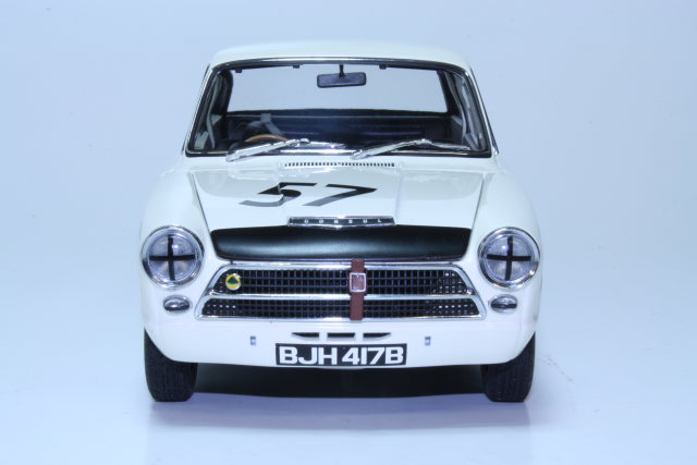 Ford Cortina Lotus Mk1, 1st. Crystal Palace 1964, J.Clark, no.57