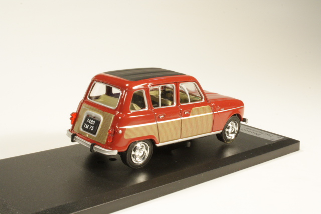 Renault 4L Parisienne 1963, dark red