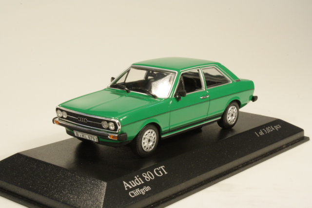 Audi 80 GT 1972, green