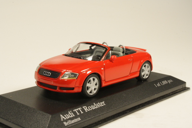 Audi TT Roadster 1999, punainen - Sulje napsauttamalla kuva