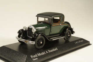 Ford Model A Standard 1928, tummanvihreä - Sulje napsauttamalla kuva