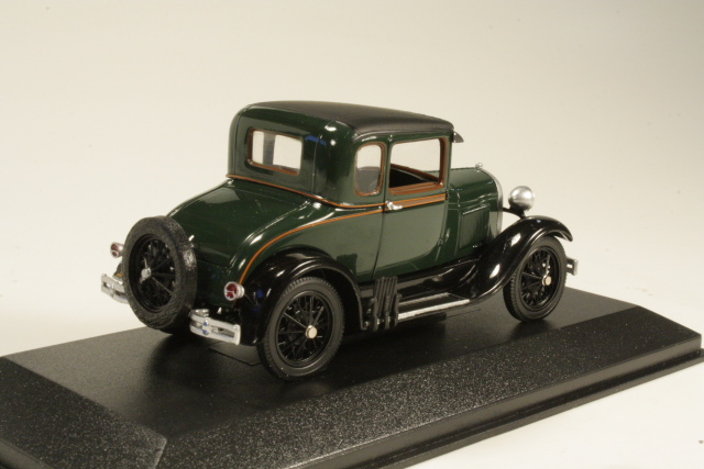 Ford Model A Standard 1928, tummanvihreä - Sulje napsauttamalla kuva