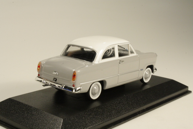 Ford Taunus 12M P1 1957, harmaa/valkoinen