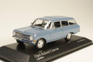Opel Rekord A Caravan 1962, sininen - Sulje napsauttamalla kuva