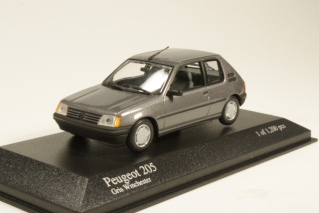 Peugeot 205 XR 1990, grey