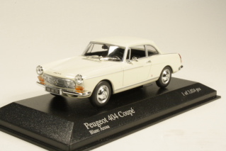 Peugeot 404 Coupe 1962, valkoinen