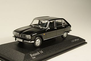 Renault 16 1965, musta - Sulje napsauttamalla kuva
