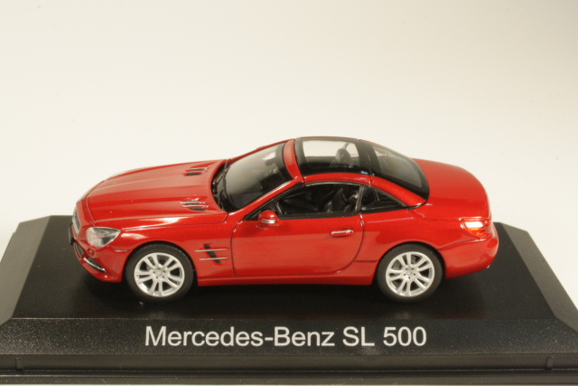 Mercedes SL500 2012, punainen - Sulje napsauttamalla kuva