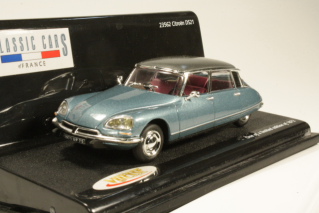 Citroen DS21, sininen/hopea