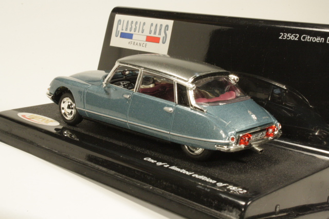 Citroen DS21, sininen/hopea