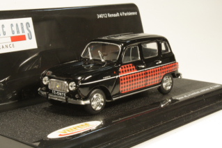 Renault 4 Parisienne, black/red