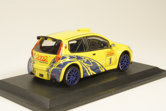 Fiat Punto Abarth Super 1600 2002, yellow