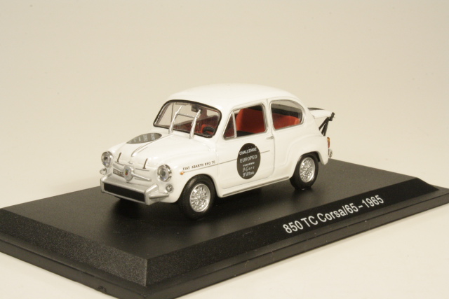 Fiat Abarth 850 TC Corsa/65 1965, valkoinen