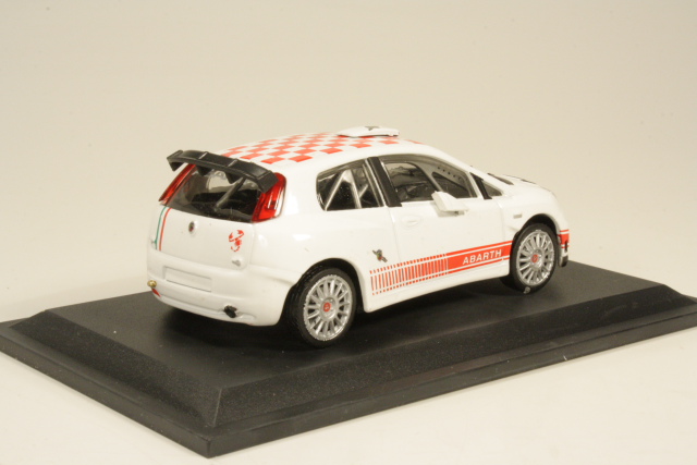 Fiat Grande Punto Abarth S2000, valkoinen/punainen - Sulje napsauttamalla kuva