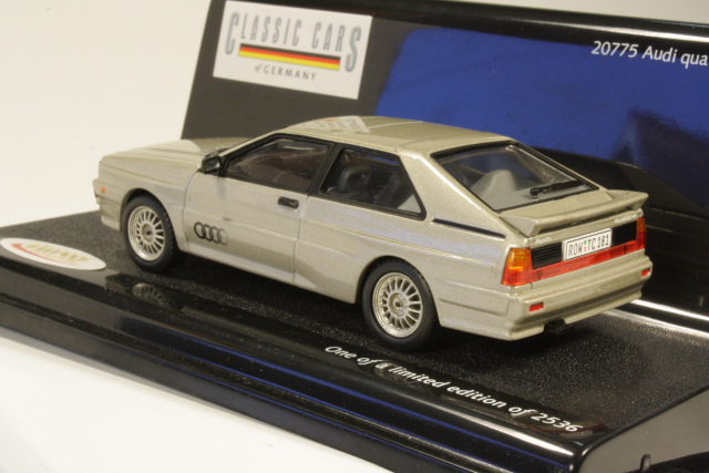 Audi Quattro Coupe, silver