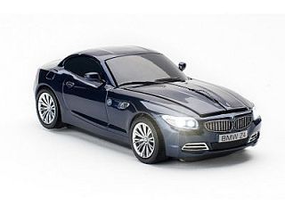 BMW Z4, blue. Wireless optical mouse