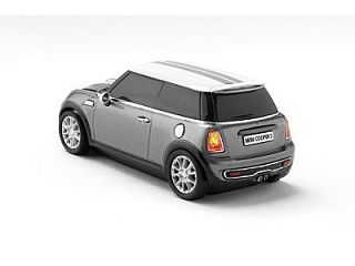 Mini Cooper, grey/white. Wireless optical mouse
