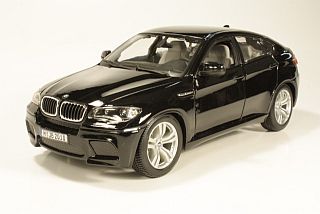 BMW X6 M 2009, musta - Sulje napsauttamalla kuva