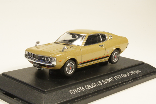 Toyota Celica LB 2000GT (RA28) 1973, kulta - Sulje napsauttamalla kuva