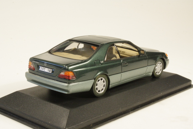 Mercedes 600SEC 1992, green