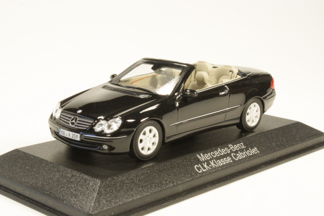 Mercedes CLK Cabriolet, musta