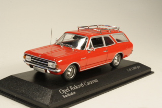Opel Rekord C Caravan 1966, punainen