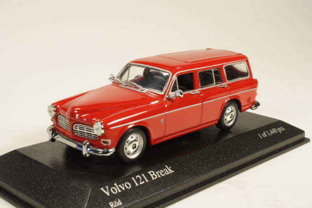 Volvo P121 Amazon Break 1966, punainen