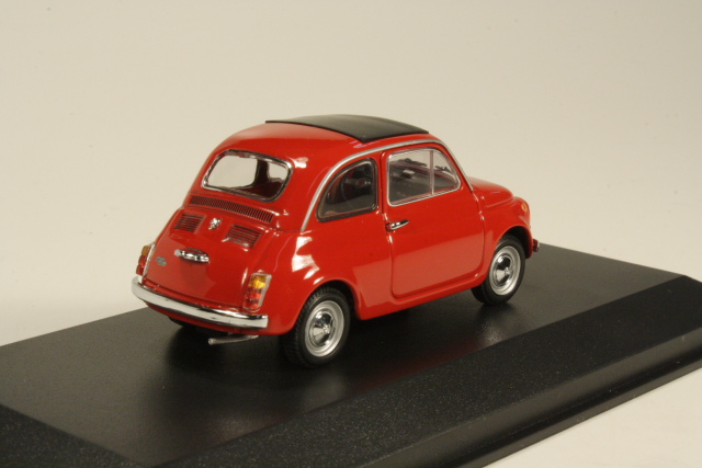 Fiat 500 1965, punainen - Sulje napsauttamalla kuva