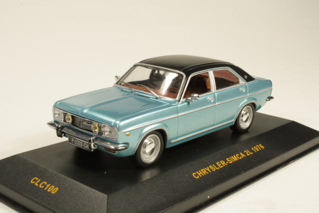 Chrysler-Simca 2L 1976, sininen/musta