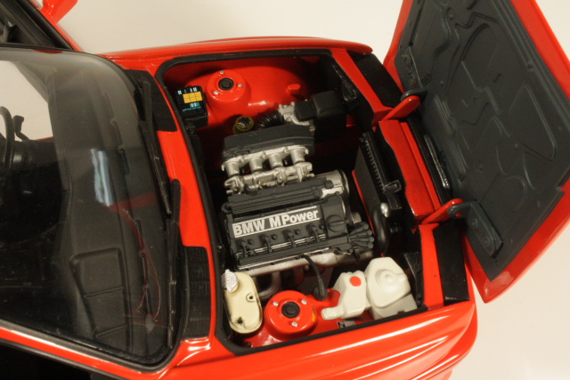 BMW M3 1987, punainen