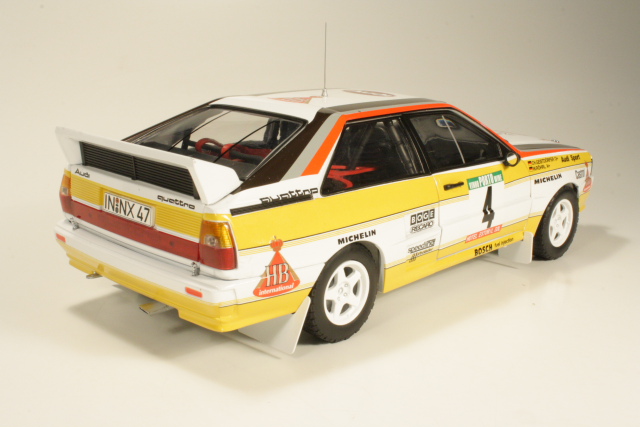 Audi Quattro A2, Portugal 1984, W.Röhr, no.4 - Sulje napsauttamalla kuva