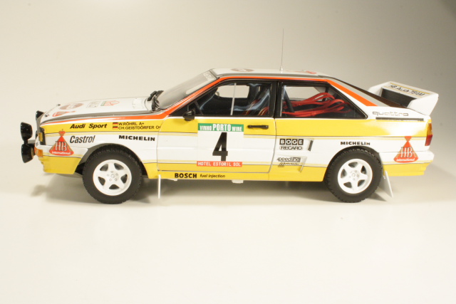 Audi Quattro A2, Portugal 1984, W.Röhr, no.4 - Sulje napsauttamalla kuva