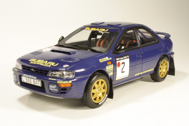 Subaru Impreza 555, 2nd. Finland 1993, A.Vatanen, no.2