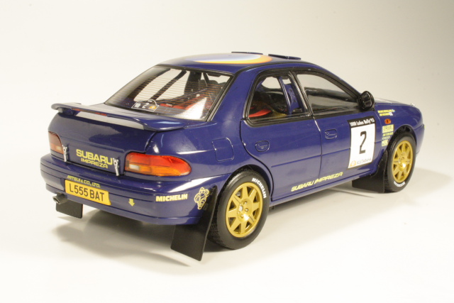 Subaru Impreza 555, 2nd. Finland 1993, A.Vatanen, no.2
