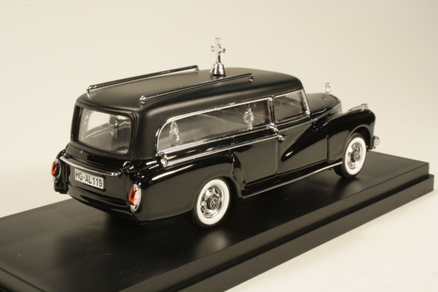 Mercedes 300D Carro Funebre 1960, musta