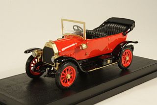 Fiat "Zero" Cabriolet 1914, punainen - Sulje napsauttamalla kuva