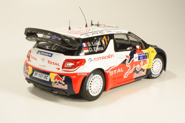 Citroen DS3 WRC, Mexique 2011, S.Loeb, no.1 - Sulje napsauttamalla kuva