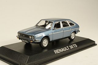 Renault 30TS 1975, sininen - Sulje napsauttamalla kuva
