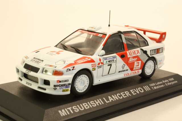 Mitsubishi Lancer Evo III, 1000 Lakes 1996, T.Mäkinen, no.7 - Sulje napsauttamalla kuva