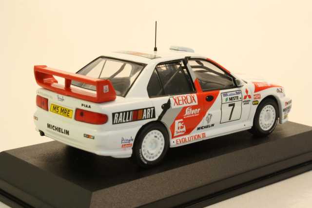 Mitsubishi Lancer Evo III, 1000 Lakes 1996, T.Mäkinen, no.7 - Sulje napsauttamalla kuva