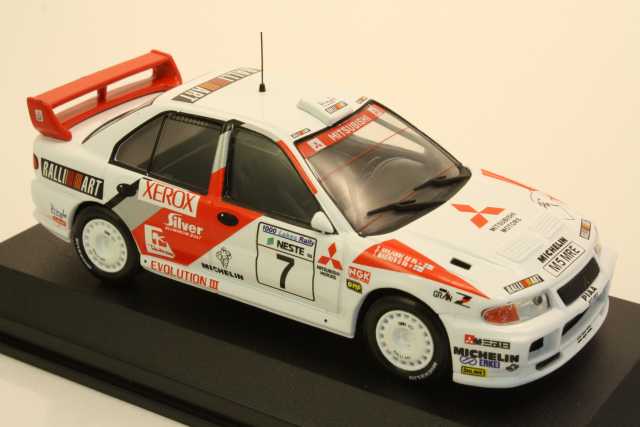 Mitsubishi Lancer Evo III, 1000 Lakes 1996, T.Mäkinen, no.7 - Sulje napsauttamalla kuva