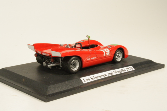 Abarth 2000 Sport Spider, 2nd Mugello 1970, L.Kinnunen, no.19
