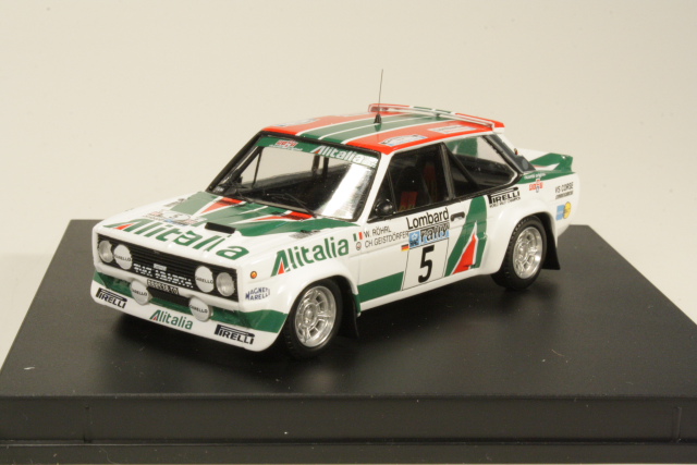 Fiat 131 Abarth, 8th. RAC 1978, W,Röhrl, no.5